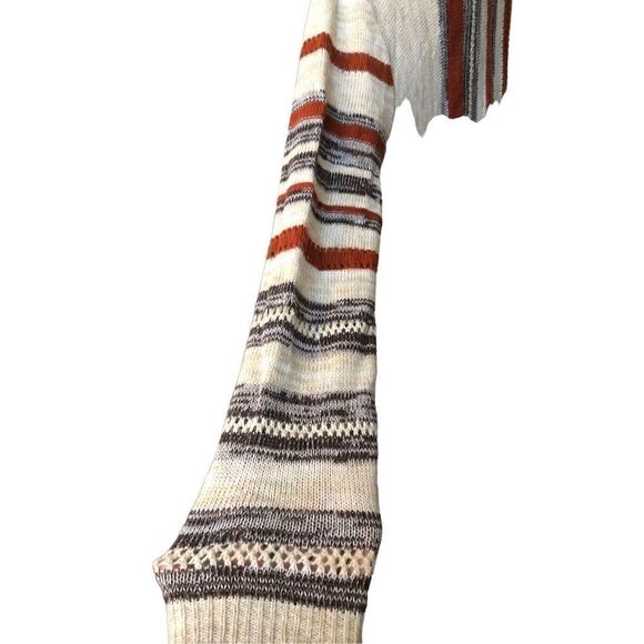 Signature Studio long line asymmetrical fringed ranch  western southwestern open - Picture 5 of 13